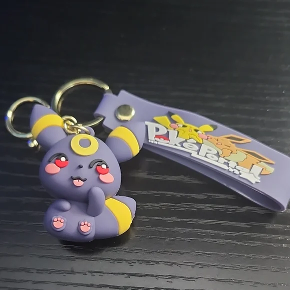 Pokemon Umbreon Inspired Keychain - Picture 1 of 3